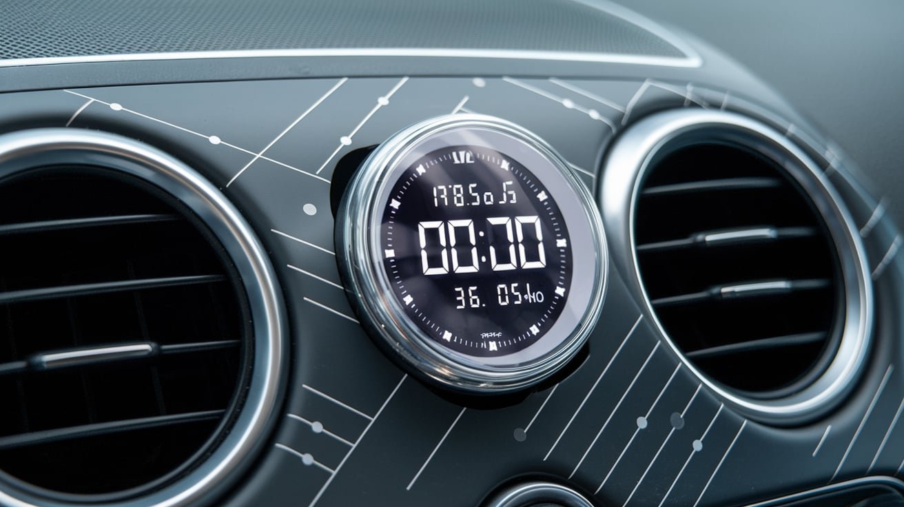 baimoqi car digital clock​