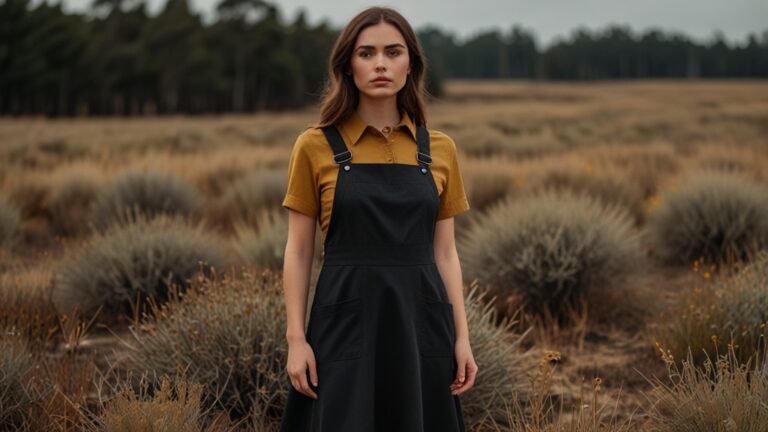 Scout Canvas Pinafore Dress in Phantom: A Stylish Wardrobe Essential