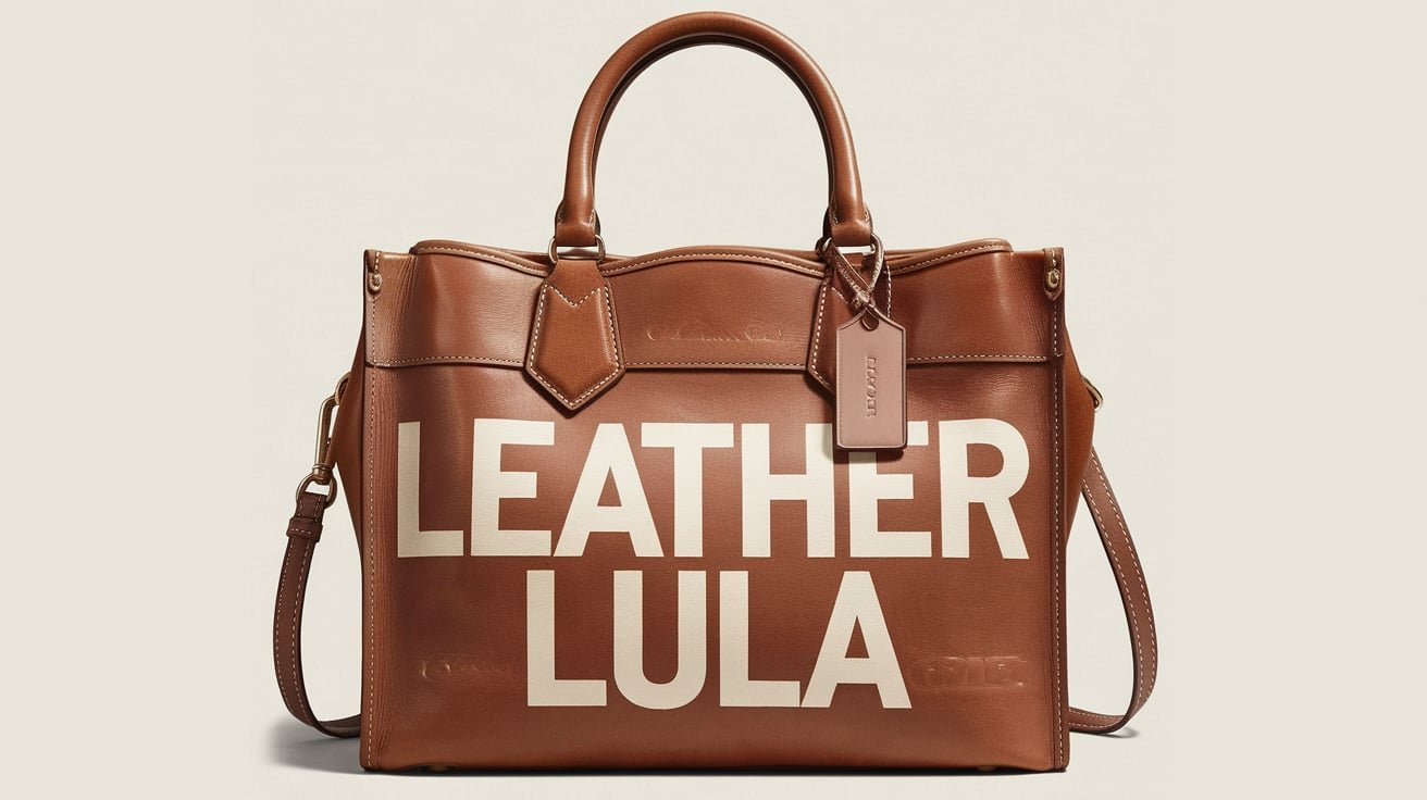 viral coach bag leather lula​