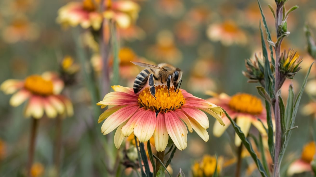 Bees and Flowers Mutualism Allecto Eolgy