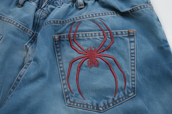 BDG Nitro Spider Embroidered Baggy Fit