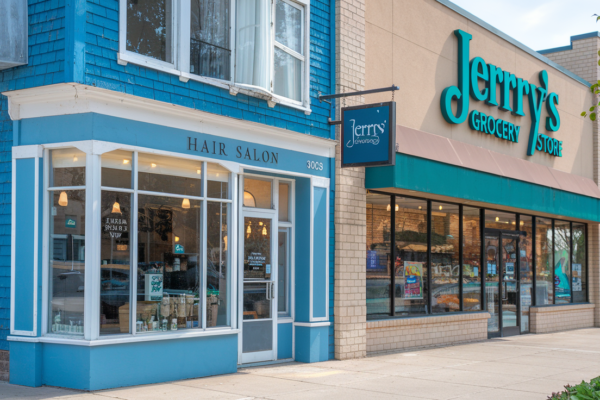 hair salon next to jerry grocery store in edina​